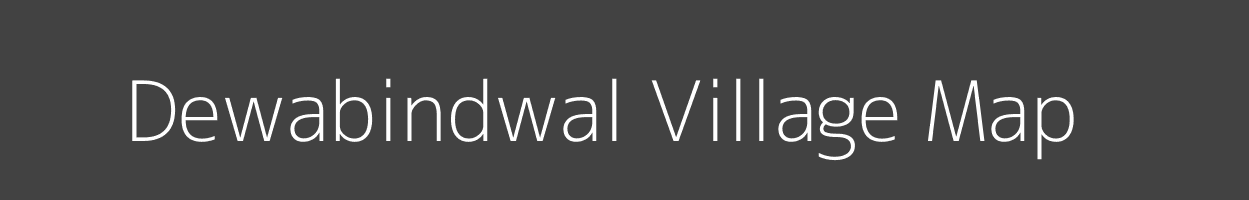 Map of Dewabindwal Village in Uttar Pradesh Image