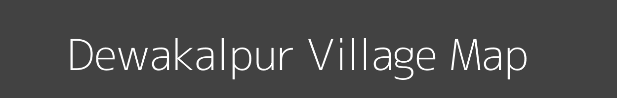 Map of Dewakalpur Village in Uttar Pradesh Image