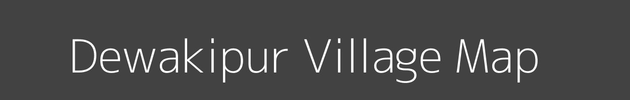 Map of Dewakipur Village in Uttar Pradesh Image