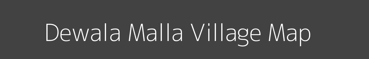 Map of Dewala Malla Village in Uttarakhand Image