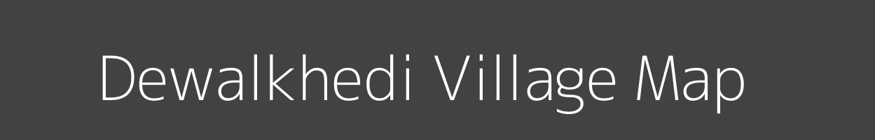 Map of Dewalkhedi Village in Madhya Pradesh Image