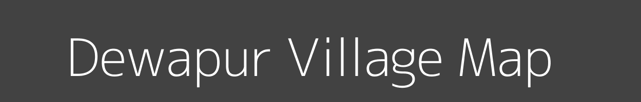 Map of Dewapur Village in Uttar Pradesh Image