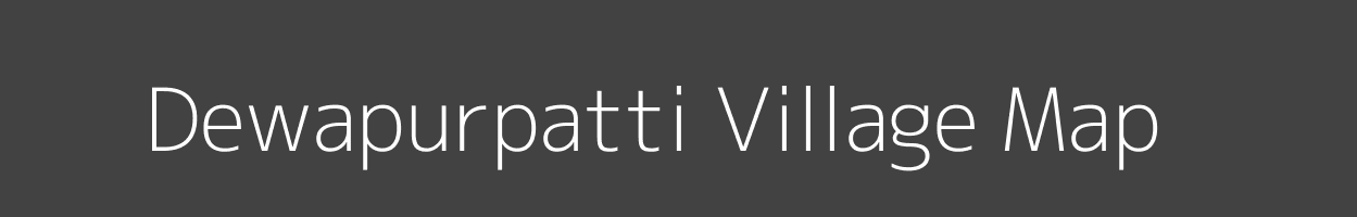 Map of Dewapurpatti Village in Uttar Pradesh Image