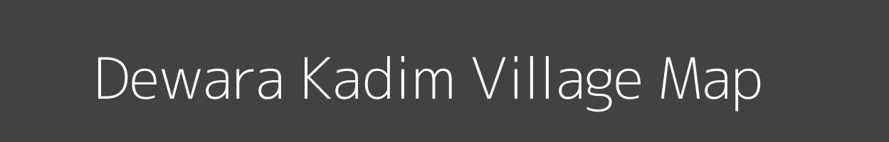 Map of Dewara Kadim Village in Uttar Pradesh Image