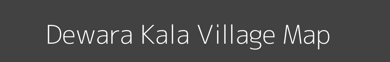 Map of Dewara Kala Village in Uttar Pradesh Image