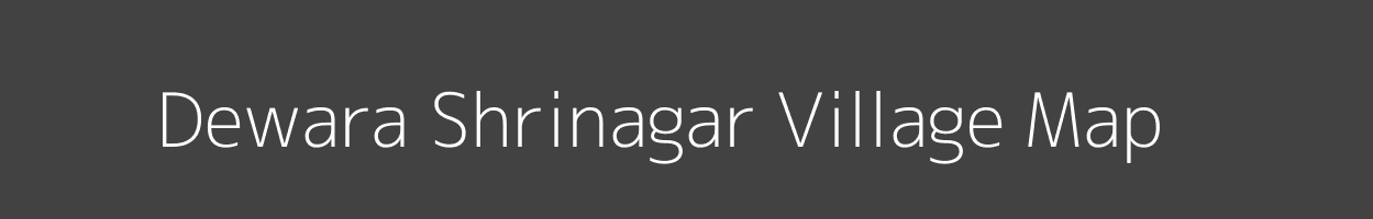 Map of Dewara Shrinagar Village in Uttar Pradesh Image