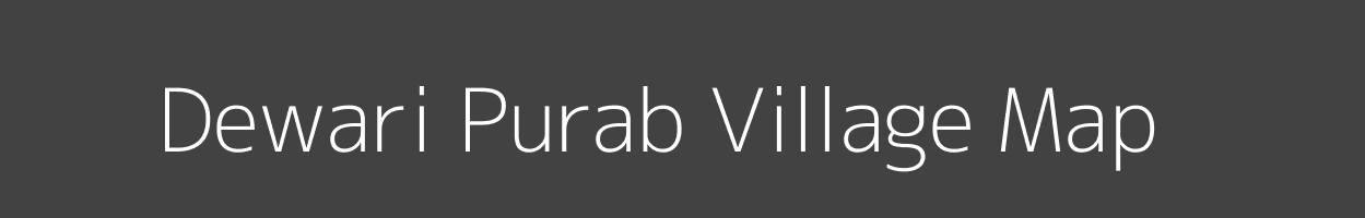 Map of Dewari Purab Village in Uttar Pradesh Image