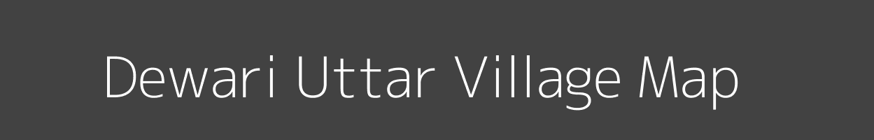 Map of Dewari Uttar Village in Uttar Pradesh Image