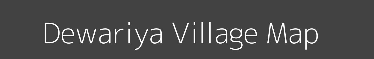 Map of Dewariya Village in Uttar Pradesh Image