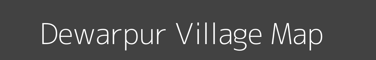 Map of Dewarpur Village in Uttar Pradesh Image