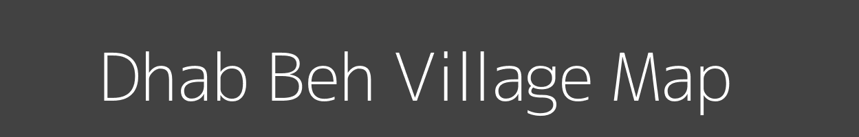 Map of Dhab Beh Village in Rajasthan Image