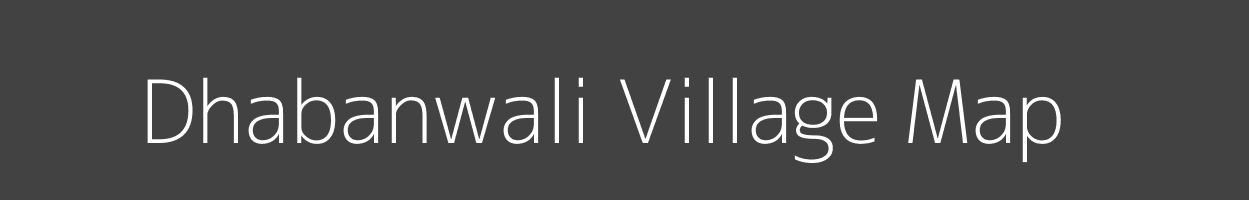 Map of Dhabanwali Village in Rajasthan Image