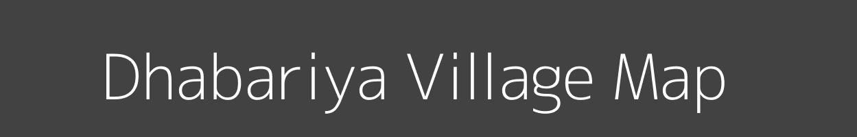 Map of Dhabariya Village in Rajasthan Image