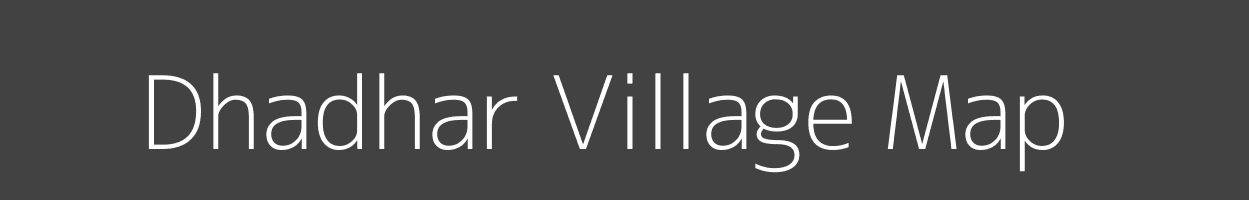 Map of Dhadhar Village in Madhya Pradesh Image