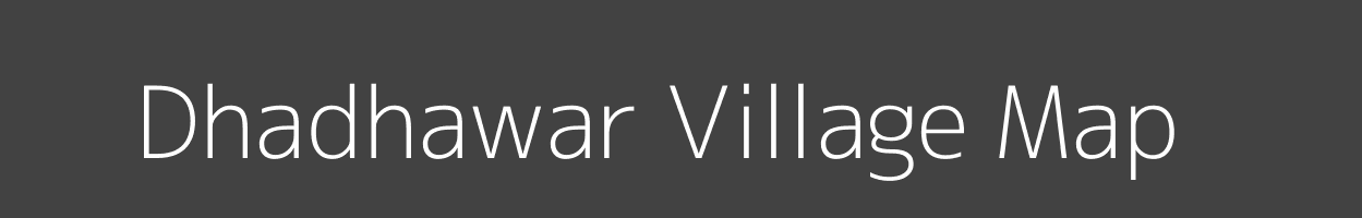 Map of Dhadhawar Village in Uttar Pradesh Image