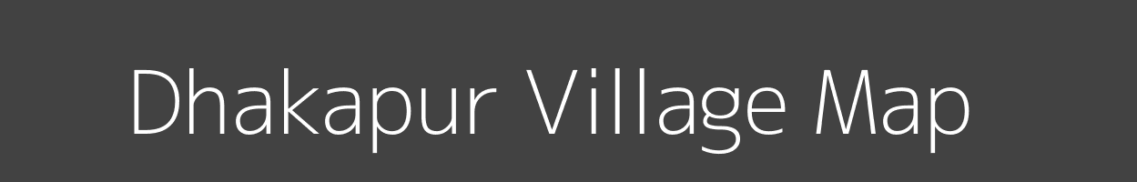 Map of Dhakapur Village in Uttar Pradesh Image