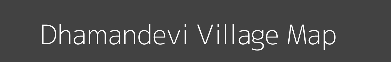 Map of Dhamandevi Village in Maharashtra Image