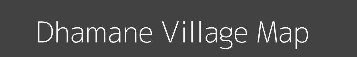 Map of Dhamane Village in Maharashtra Image