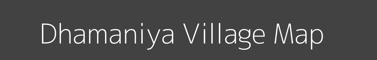 Map of Dhamaniya Village in Rajasthan Image