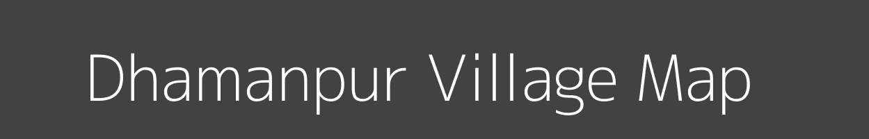 Map of Dhamanpur Village in Uttar Pradesh Image