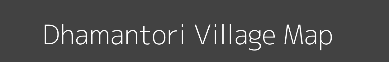 Map of Dhamantori Village in Madhya Pradesh Image