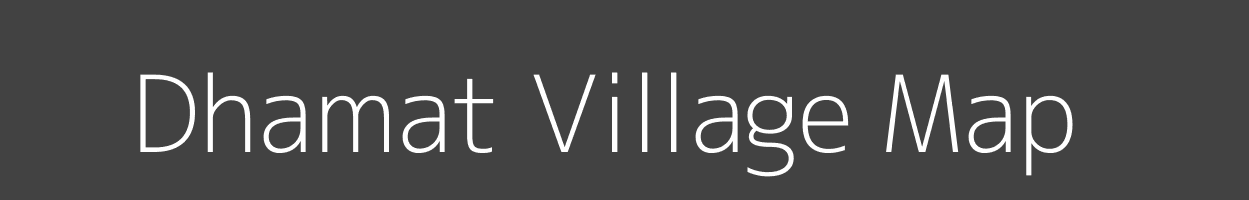 Map of Dhamat Village in Uttar Pradesh Image