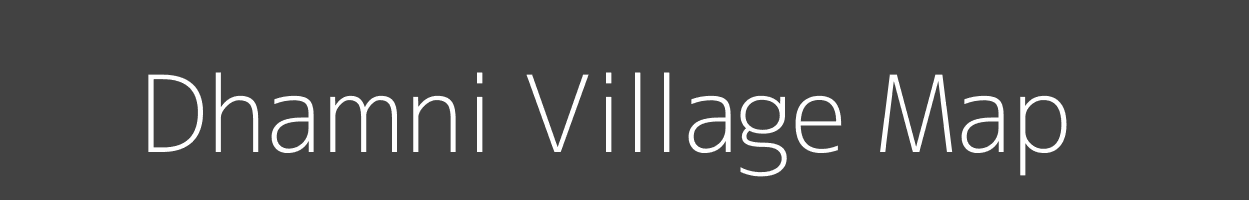 Map of Dhamni Village in Madhya Pradesh Image