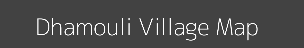 Map of Dhamouli Village in Uttar Pradesh Image