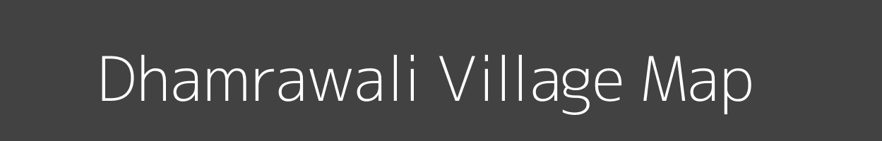 Map of Dhamrawali Village in Uttar Pradesh Image