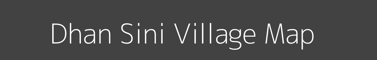 Map of Dhan Sini Village in Uttar Pradesh Image