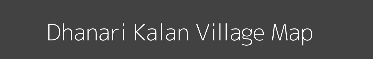 Map of Dhanari Kalan Village in Rajasthan Image