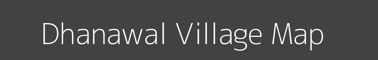 Map of Dhanawal Village in Uttar Pradesh Image