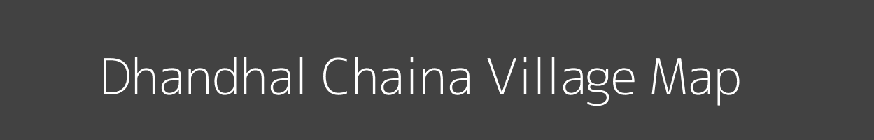 Map of Dhandhal Chaina Village in Rajasthan Image