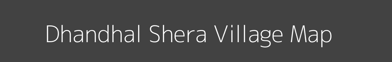 Map of Dhandhal Shera Village in Rajasthan Image