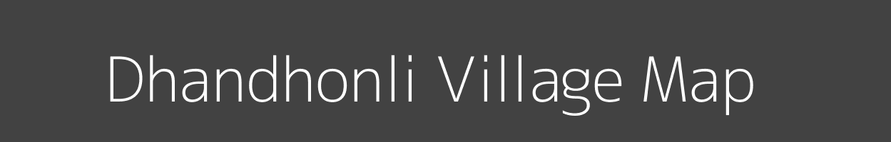 Map of Dhandhonli Village in Rajasthan Image