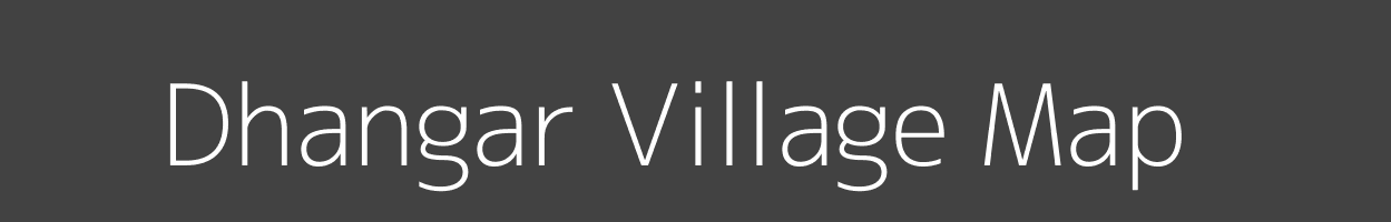 Map of Dhangar Village in Madhya Pradesh Image