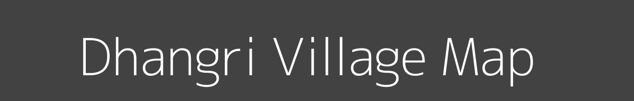 Map of Dhangri Village in Jammu and Kashmir Image