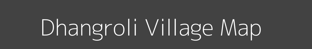 Map of Dhangroli Village in Jammu and Kashmir Image