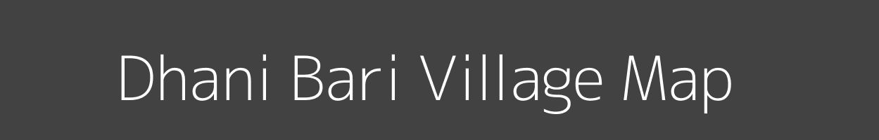 Map of Dhani Bari Village in Rajasthan Image