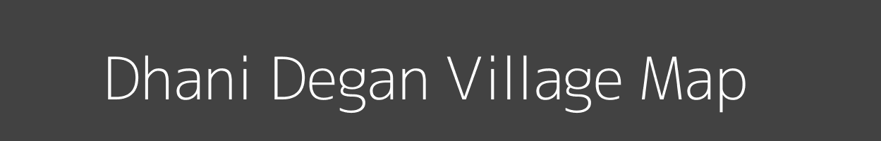 Map of Dhani Degan Village in Rajasthan Image