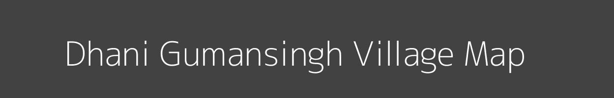 Map of Dhani Gumansingh Village in Rajasthan Image