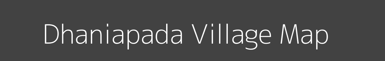 Map of Dhaniapada Village in Odisha Image