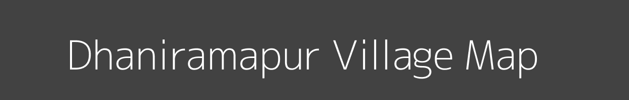 Map of Dhaniramapur Village in Odisha Image