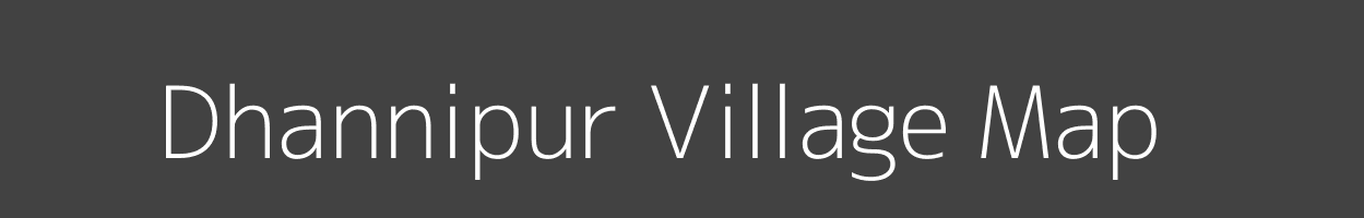 Map of Dhannipur Village in Uttar Pradesh Image