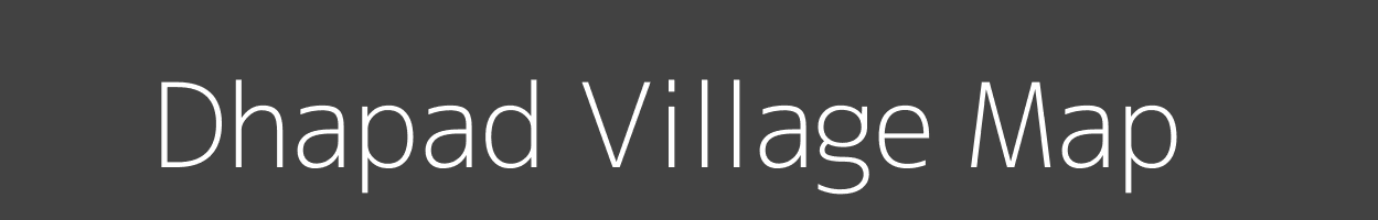 Map of Dhapad Village in Maharashtra Image