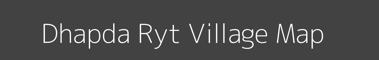 Map of Dhapda Ryt Village in Madhya Pradesh Image