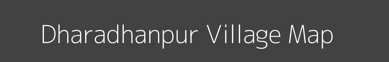 Map of Dharadhanpur Village in Uttar Pradesh Image