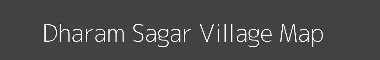Map of Dharam Sagar Village in Rajasthan Image