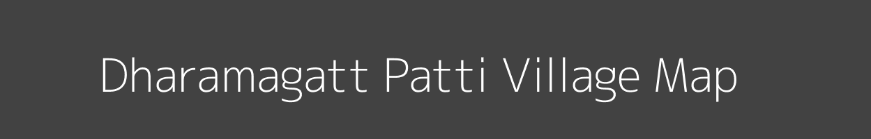 Map of Dharamagatt Patti Village in Uttar Pradesh Image