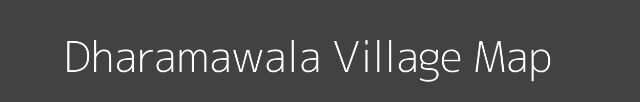 Map of Dharamawala Village in Uttar Pradesh Image